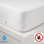 Zippered Mattress Encasement Bed Bug Waterproof Cover Protector. Fixed Price $15.99.