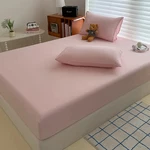 Elastic Fitted Bed Sheet Non Slip Mattress Cover Single Double King Queen Sizes. Fixed Price $19.89.