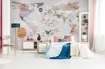 3D Cartoon World Map A1413 Wallpaper Murals Removable Self-adhesive Amy. Fixed Price $140.95.