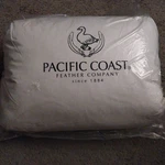 Pacific Coast Bed Pillow Luxury Hotel Grey Goose Feather King White 100% Cotton. Fixed Price $39.99.