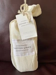 Set / 2 Restoration Hardware Stonewashed Cotton Linen Standard Pillowcases Ivory. Fixed Price $46.79.