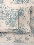 Melange Home 235445 M?lange Light Blue Toile Twin Sheet Set. Fixed Price $95.60.