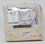 Kirkland Signature 680 Thread Count King Sheet Set Oatmeal. Fixed Price $69.95.