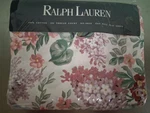 Ralph Lauren "allison" Full Flat Sheet New In PACKAGE-100% Cotton. Fixed Price $139.99.