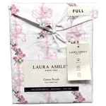 4PC Laura Ashley Full Sheet Set Floral Ribbon Stripe Bows Pink Roses Cottage New. Fixed Price $89.99.