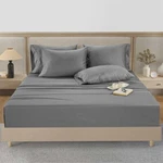 Hotel Signature 800 Thread Count Cotton 7-PIECE Sheet Set Grey- Split Cal King. Fixed Price $129.99.