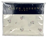 Rare Ralph Lauren Queen Flat Sheet Tracy Floral Rose Shabby 100% Cotton. Fixed Price $189.99.