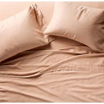 King 100% Linen Sheet Set Light Adobe Clay - Casaluna New. Fixed Price $125.00.