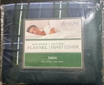 The Seasons Collection Heavy Weight Flannel Home Grown Cotton Twin Sheet Set. Fixed Price $49.99.