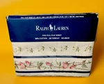 Ralph Lauren Katia Rose Full Flat Sheet Floral New Old Stock 1993 Usa Made. Fixed Price $63.00.