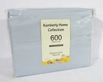 Kemberly Home Collection Sky Blue King Sheet Set 100% Egyptian Cotton 600 Tc. Fixed Price $49.99.