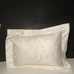 Frette Bourdon Cotton Boudoir Sham White Pillow Case Cover Italy. Fixed Price $48.50.