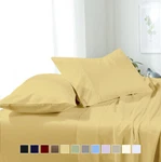 Luxury Sheet Sets Super Soft Microfiber Attached Waterbed Solid. Fixed Price $44.99.