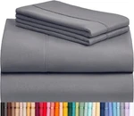 Luxclub 4 Pc California King Size Sheet Set Deep Pockets 18" Wrinkle Free *new*. Fixed Price $31.47.