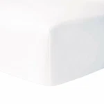 Yves Delorme Roma ( Athena ) - Organic Cotton Percale 18" Deep Fitted Sheet. Fixed Price $350.00.
