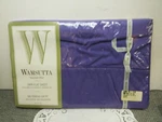 New Wamsutta Supercale-plus Purple Twin Flat Sheet 100% Cotton 66 X96 (u.s.a.). Fixed Price $25.98.