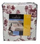Full Cuddl Duds Cotton Heavyweight Flannel Sheet Set Lodge Toile Cabin Deep Fit. Fixed Price $49.50.