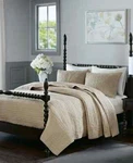 Madison Park Signature Serene Hand Quilted 3-PC. Set, King, Nwt. Fixed Price $189.88.