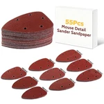 Mouse Detail Sandpaper Set Grits 5.5X3.9 Sanding Sheet 55P. Fixed Price $10.99.