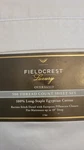 New Fieldcrest Luxury 500 Thread Count Egyptian 100% Cotton Sheet Set King Ivory. Fixed Price $109.99.