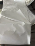 Barbacci Italy Nwt 1PC 510TC Ck Fitted Sheet GIZA-45 Cotton Percale 17 White. Fixed Price $570.00.