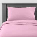 Full Solid Cotton Kids' Sheet Set Purple - Pillowfort. Fixed Price $15.99.