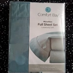 Comfort Bay Microfiber, Luxuriously Soft 4PC Full Sheet Set Brand New! Green. Fixed Price $22.79.