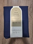 Threshold Hotel Damask Sheet Set 6 Pc 400 Tc 100% Cotton Blue Full. Fixed Price $32.99.
